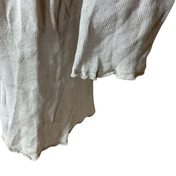 Johnny was Pete & Greta long sleeve hooded knit midi dress button front lg - Picture 2 of 6